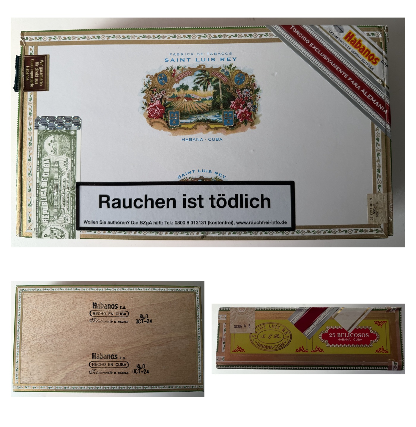 Saint Luis Rey Belicosos – Zigarrenkiste Oktober 2024